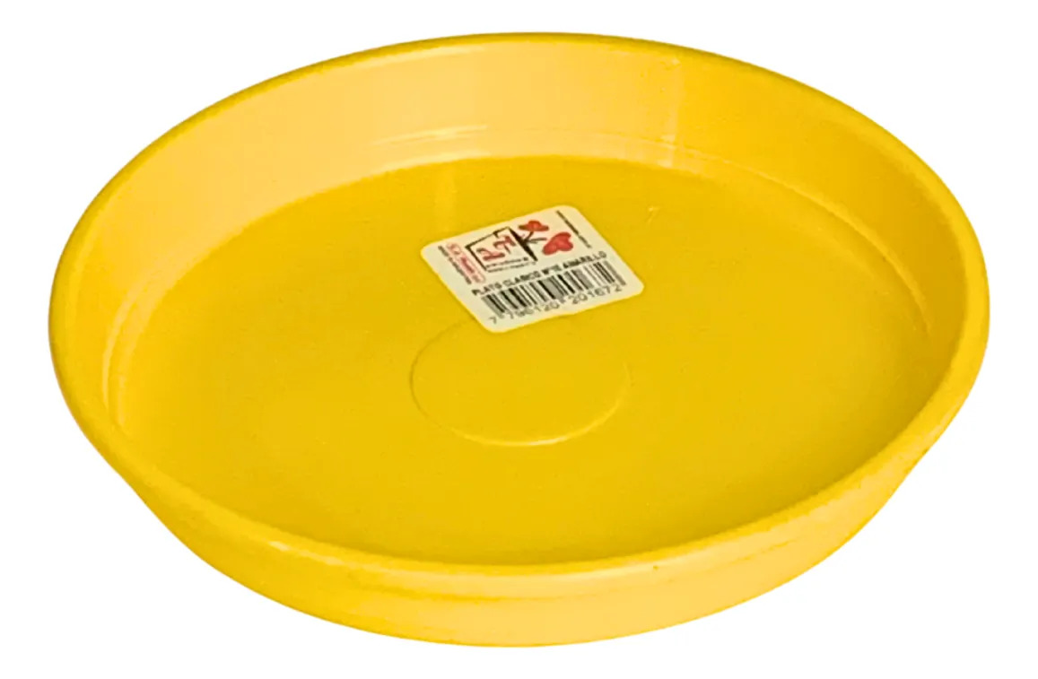 Plato De Plastico Para Maceta Redondo Color Nro 16