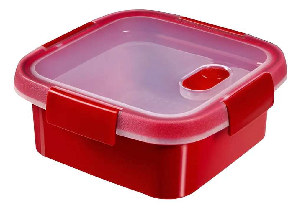Pote Recipiente Contenedor Cuadrado Hermetico 900ml Curver
