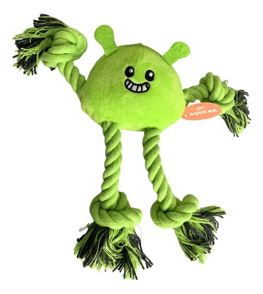 Juguete Para Mascotas Tipo Peluche Con Cuerda Mediano