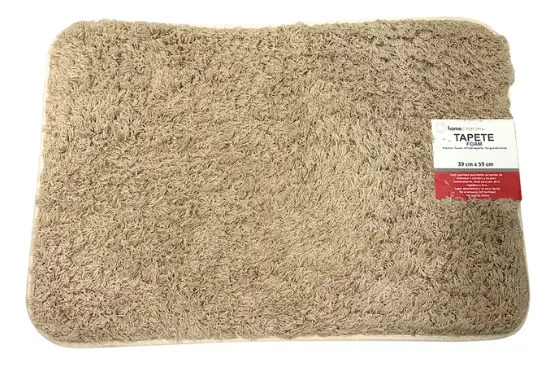 Alfombra De Baño Antideslizante Foam 59x39cm