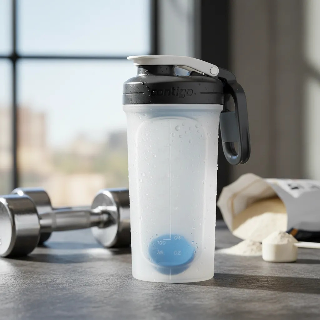 Botella Vaso Shaker Shake&go Contigo Fit 2.0 591ml