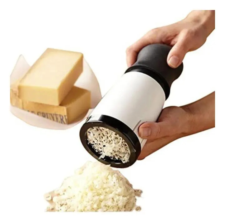 Rallador De Queso Manual Giratorio Cocina 2 Cuchillas
