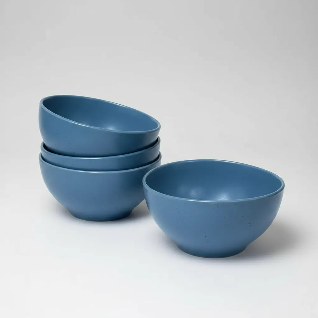 Set Juego 4 Bowl Kitchen Irregular Ceramica 700ml