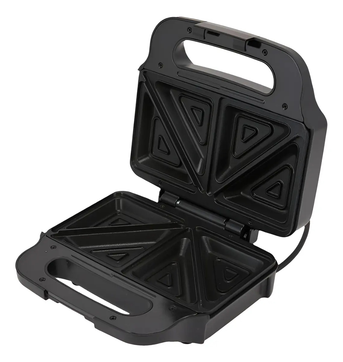 Anko – Sandwichera Profunda De 2 Rebanadas Color Negro C/luz