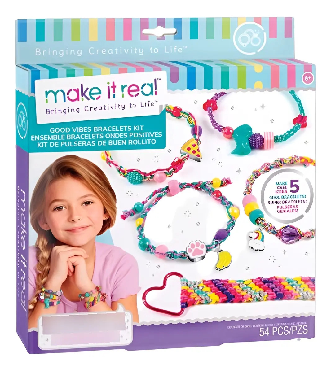 Set Kit Para Crear Pulseras Make It Real – Good Vibes