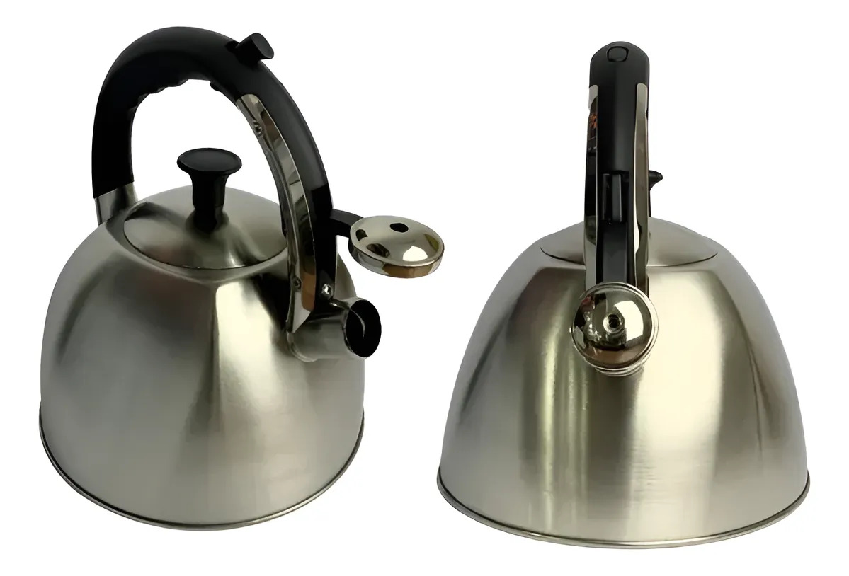 Caldera Comet De Acero Inoxidable 3 Lts Con Silbato
