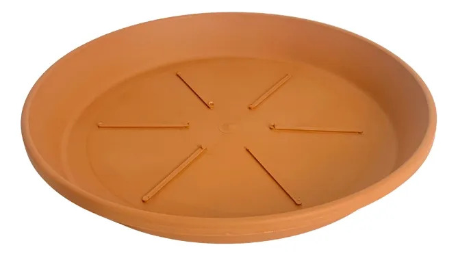 Plato Para Maceta De Plástico Redondo Terracota Nro 28