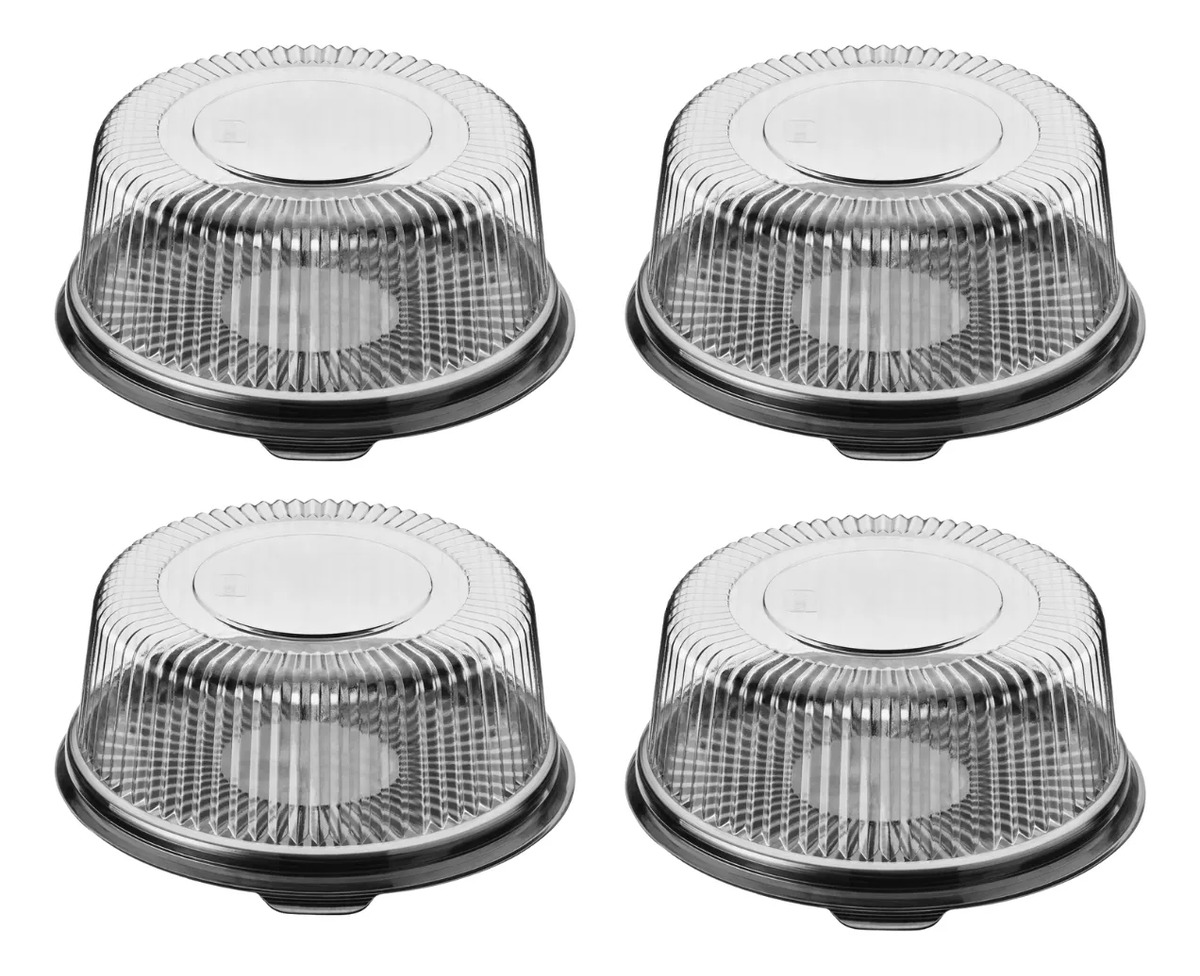 Campana Bandeja Domo Para Torta Descartable Nro22 Pack X4und