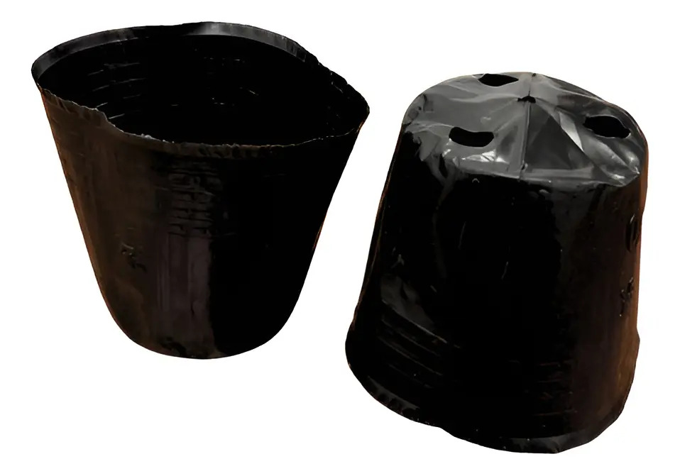Pack 1000 Macetas Descartables Vivero Tipo Bolsa 8.5×7.8cm