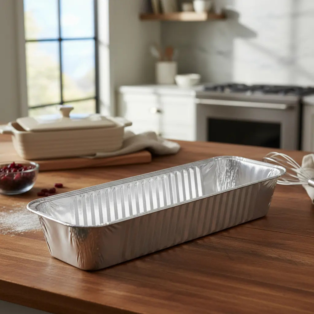 Molde Para Budin De Aluminio Descartable 470ml Pack X 10und