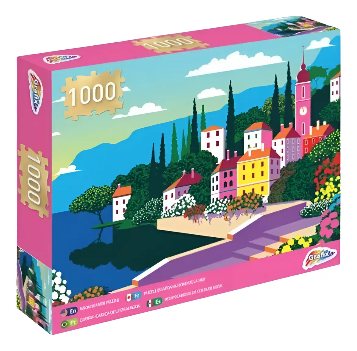 Puzzle Rompecabeza 1000 Piezas 68,58×54,61cm – Diseño Costa